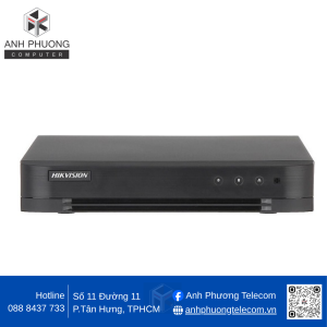 Đầu ghi HD-TVI 4 kênh HIKVISION DS-7204HQHI-K1/P