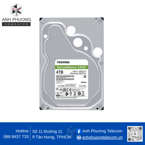 Ổ cứng Toshiba 4TB HDWT140UZSVA
