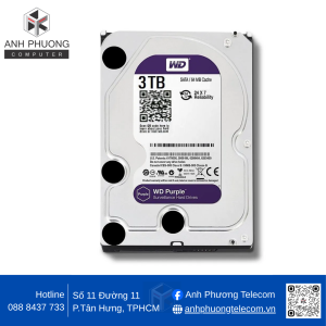 Ổ cứng Western Digital Purple 3TB WD30PURZ