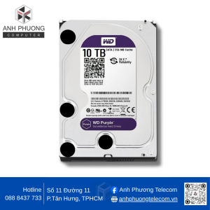 Ổ cứng Western Digital Purple 10TB WD100PURZ