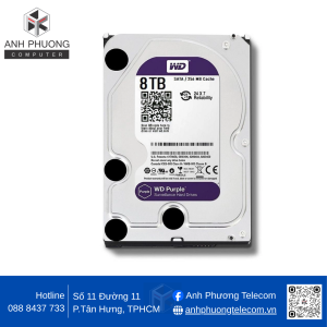 Ổ cứng Western Digital Purple 8TB WD82PURZ