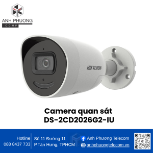 Camera quan sát DS-2CD2026G2-IU