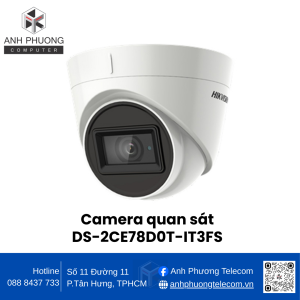 Camera quan sát DS-2CE78D0T-IT3FS