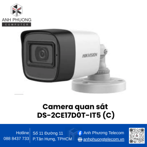 Camera quan sát DS-2CE17D0T-IT5 (C)