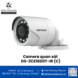 Camera quan sát DS-2CE16D0T-IR (C)