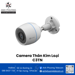 Camera Thân Kim Loại C3TN