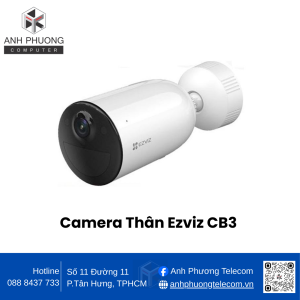 Camera Thân Ezviz CB3 Có Pin