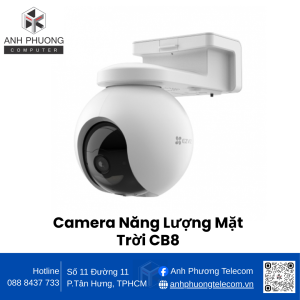 Camera Năng Lượng Mặt Trời CB8