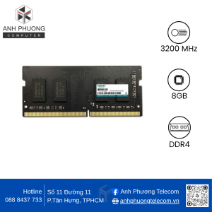 RAM laptop Kingmax 8GB (3200) (1 x 8GB) DDR4 3200MHz