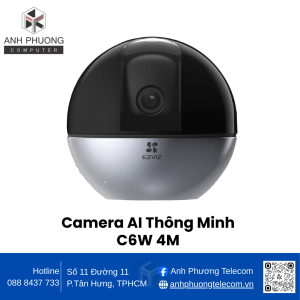 Camera AI Thông Minh C6W 4M