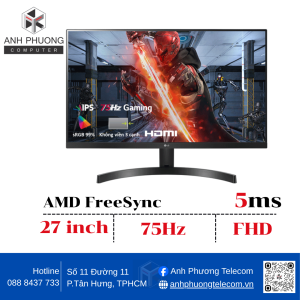 Màn hình LG Gaming 27 inch 27MK600M
