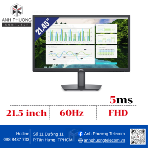 Màn Hình Dell E2223HN (21.45"-FHD-VA-60Hz-5ms)
