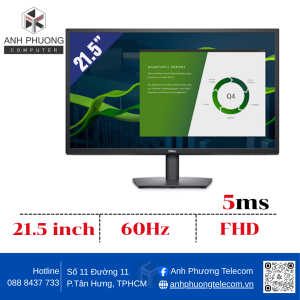 Màn hình Dell E2216HV (21.5Inch/ Full HD/ 5ms/ 60HZ/ 250cd)