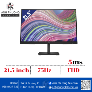 Màn hình HP 21.5" P22 G5 64X86AA (1920 x 1080/IPS/75Hz/5 ms)