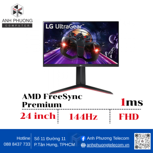 Màn Hình Gaming LG 24GN650-B IPS/ FullHD/ 144Hz