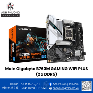Mainboard Gigabyte B760M GAMING WIFI PLUS (2 x DDR5)