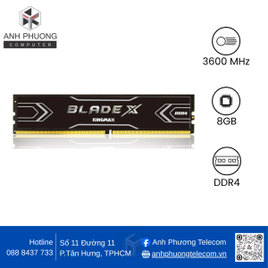 Ram Kingmax Blade X 8GB bus 3600