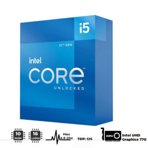 CPU Intel Core i5-12600K (3.7GHz turbo up to 4.9Ghz, 10 nhân 16 luồng) - Socket Intel LGA 1700