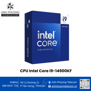 CPU Intel Core i9-14900KF (24C/32T, 36M Cache, up to 6.00 GHz, LGA1700)