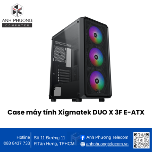 Case máy tính Xigmatek DUO X 3F E-ATX