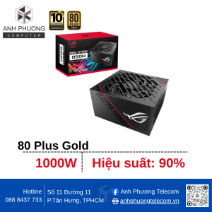 Nguồn máy tính ASUS ROG Strix 850G - 80 Plus Gold - Full Modular ( 850W )