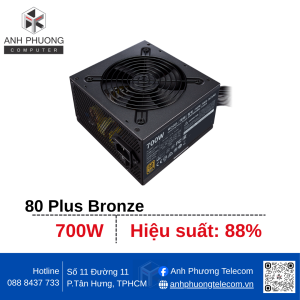 Nguồn máy tính Cooler Master MWE Bronze V2 230V - 700W - 80 Plus Bronze