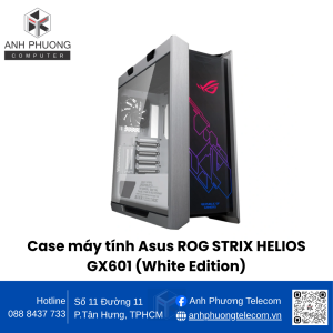 Case máy tính Asus ROG STRIX HELIOS GX601 (White Edition)