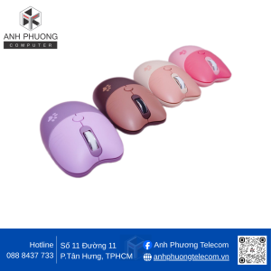 Chuột không dây MOFII M3 Purple (49473)