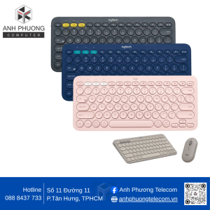 Keyboard Logitech Wireless Bluetooth/ K380S
