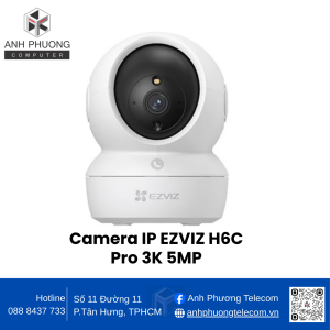 Camera IP EZVIZ H6C Pro 3K 5MP