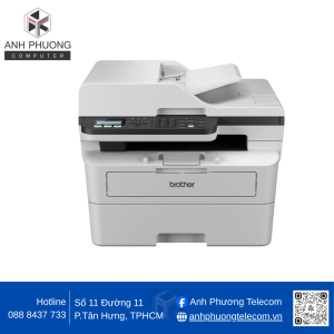 Máy in laser đen trắng Brother MFC-B7810DW (A4/A5/ In/ Copy/ Scan/ Fax/ Đảo mặt/ ADF/ USB/ LAN/ WIFI)