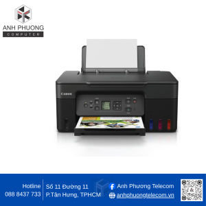 Máy in phun màu Canon PIXMA G3770 (A4/A5/ In/ Copy/ Scan/ USB/ WIFI)