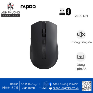 Chuột không dây Rapoo M320B Silent