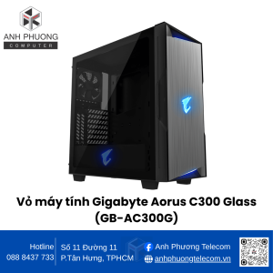 Vỏ máy tính Gigabyte Aorus C300 Glass (GB-AC300G)