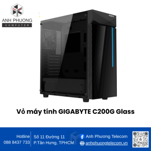 Vỏ máy tính GIGABYTE C200G Glass