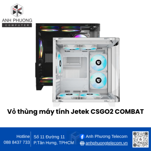 Vỏ thùng máy tính Jetek CSGO2 COMBAT