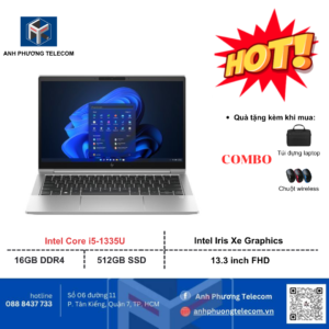 Laptop HP EliteBook 630 G10 9J0B5PT (i5 1335U/ 16GB/ 512GB SSD/13.3 inch FHD Touch/Win11/ Silver/ Vỏ nhôm)