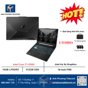 Laptop Asus TUF Gaming A15 FA506NF-HN005W (Ryzen 5 7535HS/ GeForce RTX™ 2050/ 8GB/ 512GB/ Windows 11)