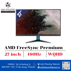 Màn hình Acer VG271U M3 27" IPS 2K 180Hz chuyên game