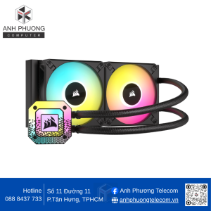 Tản nhiệt AIO Corsair H100i ELITE CAPELLIX XT BLACK (CW-9060068-WW) 0.0