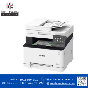Máy in Canon MF657cdw (In laser màu, Scan, Copy, Fax, 2 mặt, USB, LAN, Wifi, DADF)